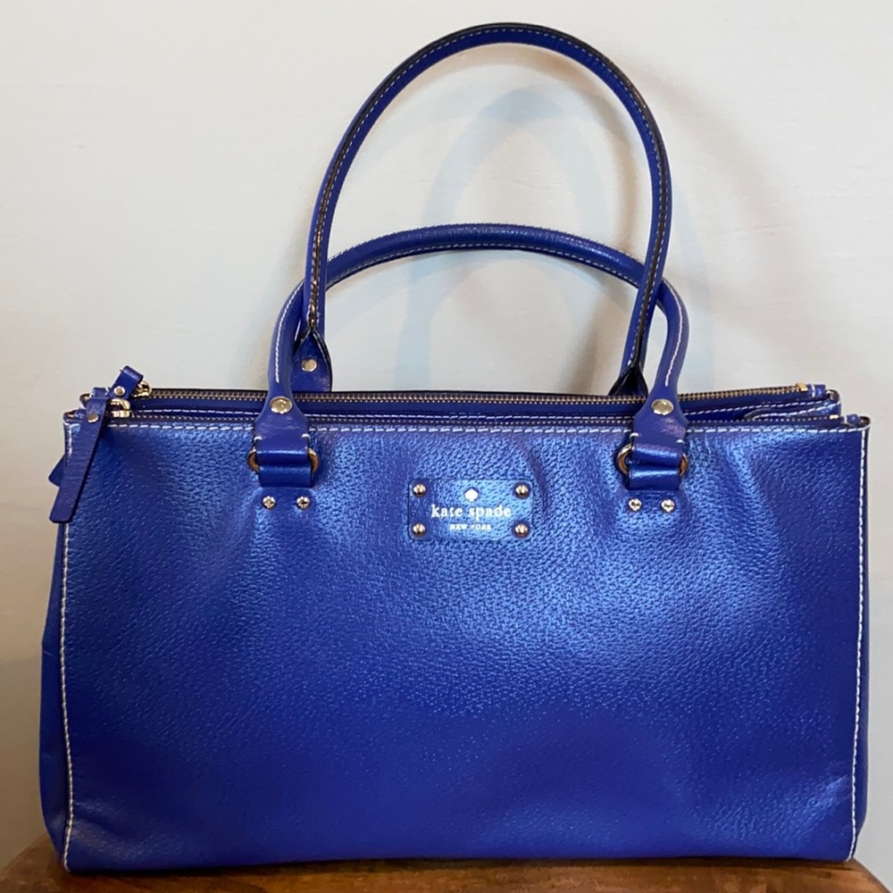 Kate Spade ♠️ tote. Beautiful bright Blue.